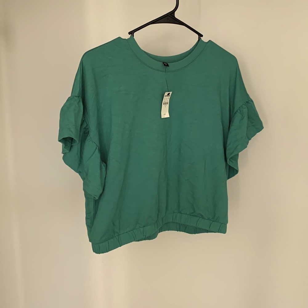 Green - Womens Blouse- Express size M